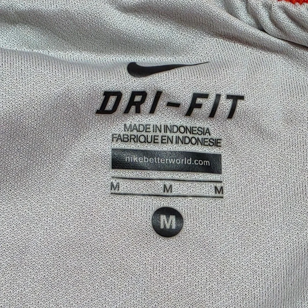 Nike Women Medium Running Shorts Orange BGSU Falcons Dri-FIT Athletic Track